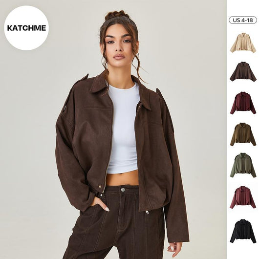 2026 Autumn Monocolor Jacket